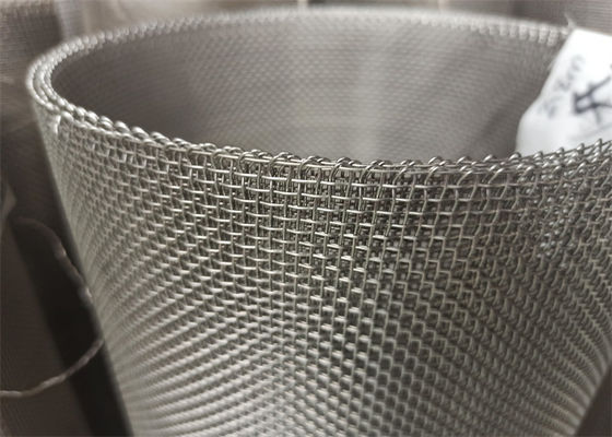 গুণ  12 Mesh Square Woven Wire Mesh Stainless Steel For Sieving Grain কারখানা