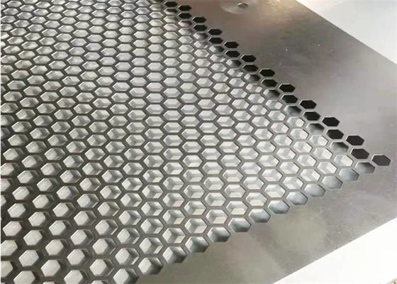 গুণ  Decorative Perforated Metal Architectural Wire Mesh Round Hole কারখানা