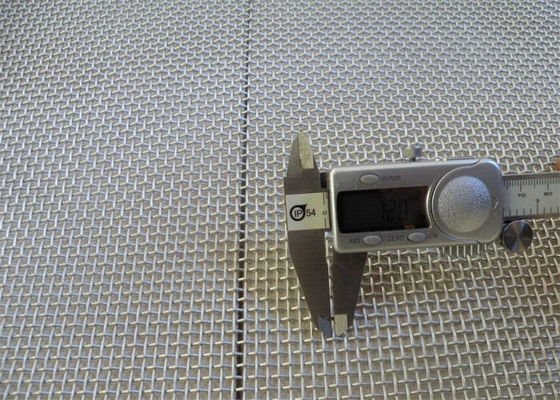 গুণ  Stainless Steel Crimped Wire Mesh Galvanized Decoration Wire Mesh কারখানা