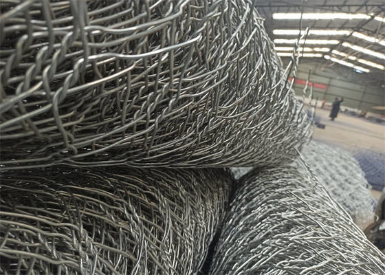 Stone Gabion Box Double Twisted Gabion Baskets Retaining Wall