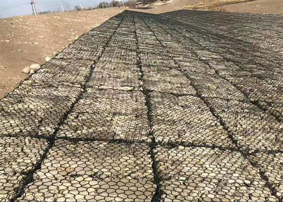 50g-1200g/m2 Gabion Boxes With Hexagonal Mesh Double Woven
