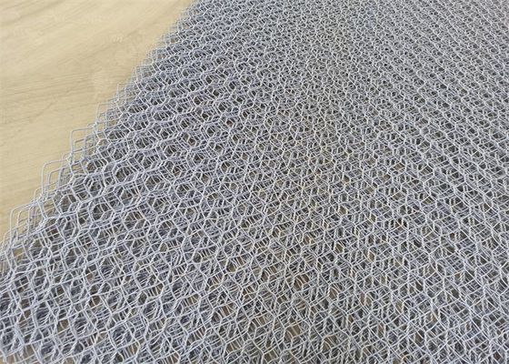Economical Retaining Wall Gabion Basket , Wire Mesh Gabion Basket