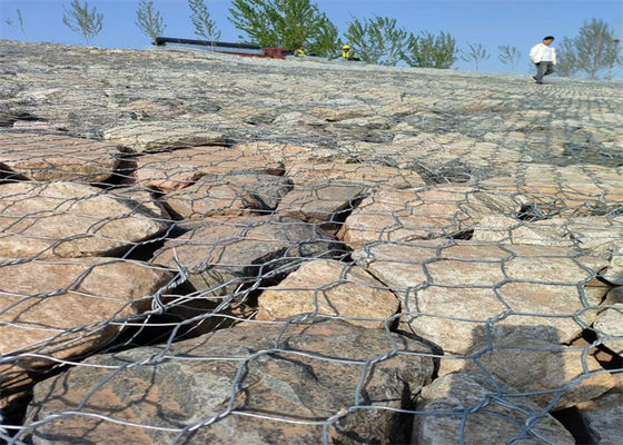 Steel Custom Gabion Baskets 1mx1mx1m Box Protection For River Courses
