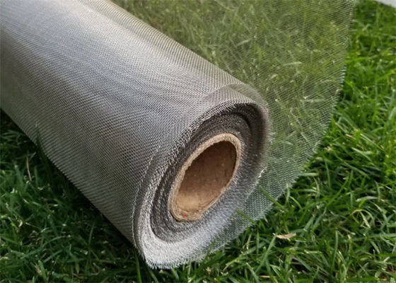 Gray Fiberglass Wire Mesh Window Screen , Anti Mosquito Window Screen