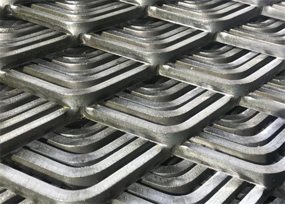 Hot Dipped Galvanized Standard Expanded Metal Sheet For Architectural Infill Panels