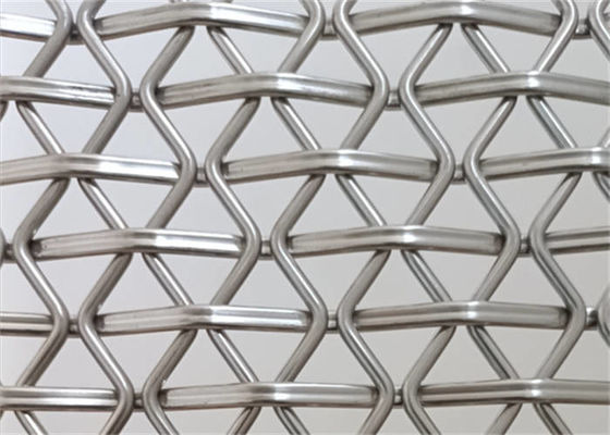 Convey Belt Architectural Wire Mesh Customized Metal Conveyor Belt Mesh