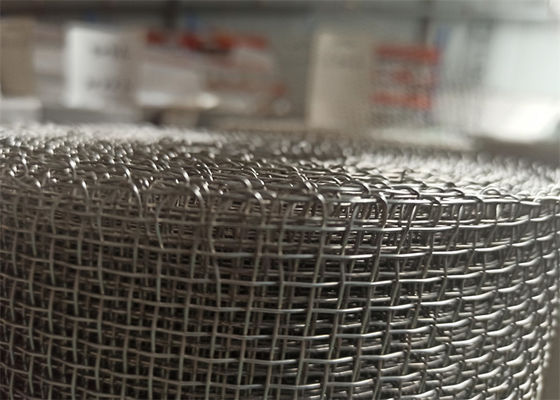গরম ডুব গ্যালভানাইজড Woven Wire Mesh ফিল্টার তরল এবং গ্যাস